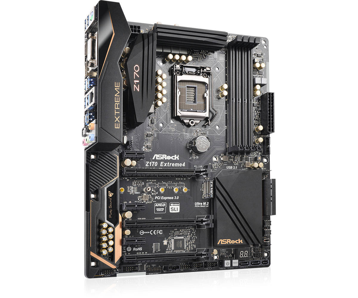 Amazon.com: ASRock ATX DDR4 Motherboards Z170 EXTREME4
